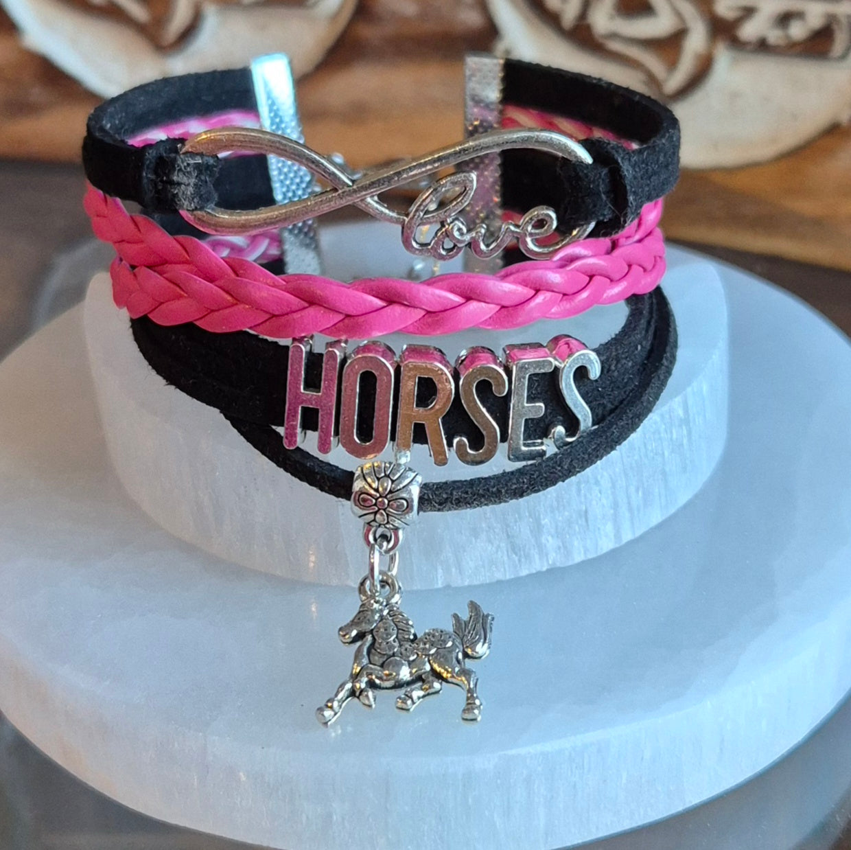 Bracelet Equestrian Multi-couches Tressé - Zenencens