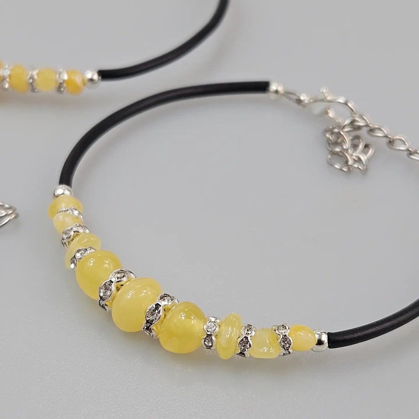 Bracelet Ambre Blanc