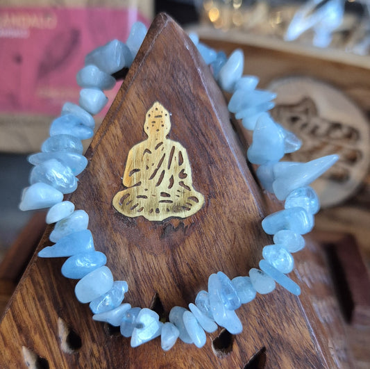 Bracelet Baroque Aigue-Marine