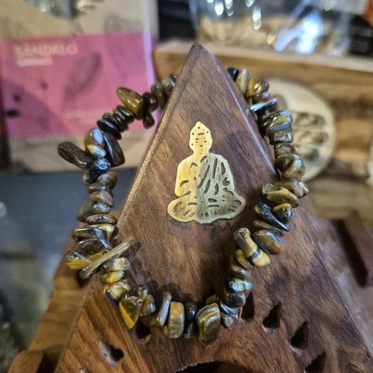 Bracelet Baroque Oeil de Tigre