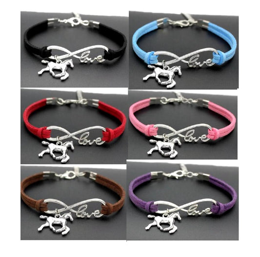 Bracelet Cheval, Infinity & Love