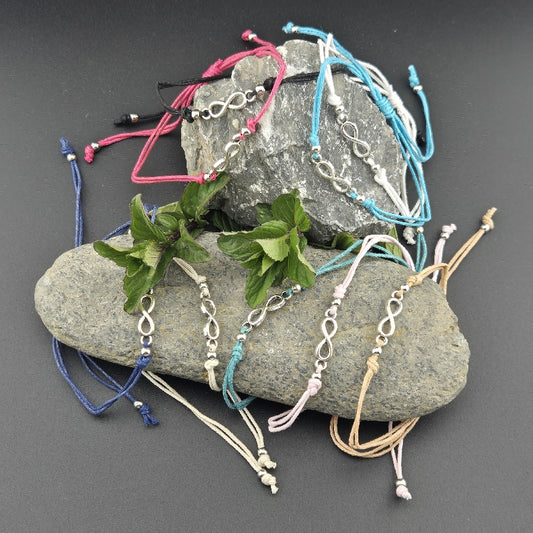 Bracelet  Infini en Cordon