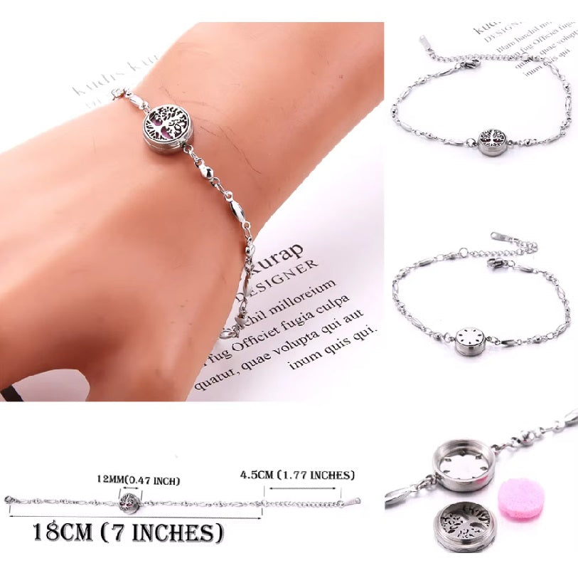 Bracelet Diffuseur Arbre de Vie Petite Modèle