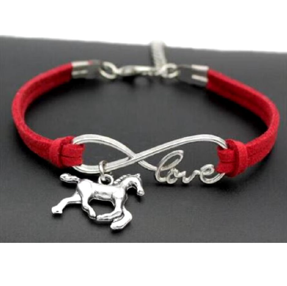 Bracelet Cheval, Infinity & Love