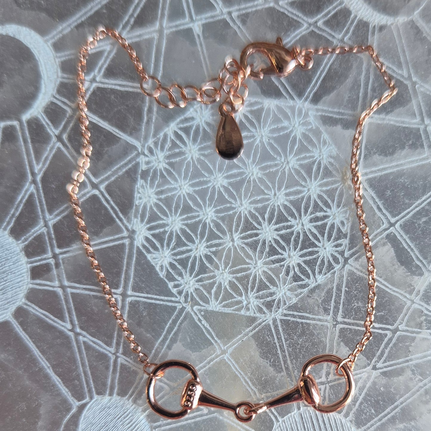 Bracelet Petite Mors a Cheval en Argent