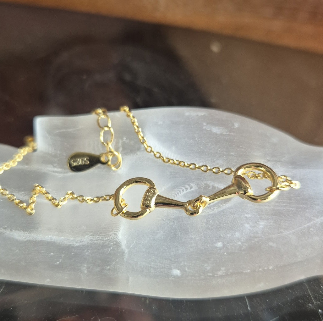 Bracelet Petite Mors a Cheval en Argent