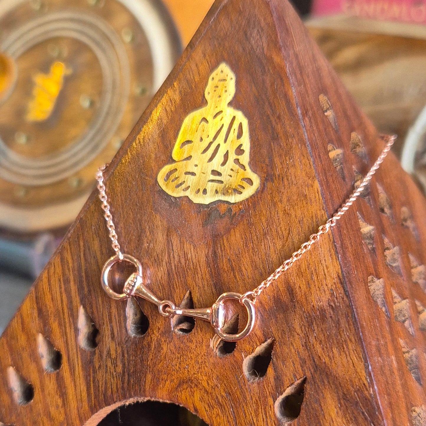 Bracelet Petite Mors a Cheval en Argent