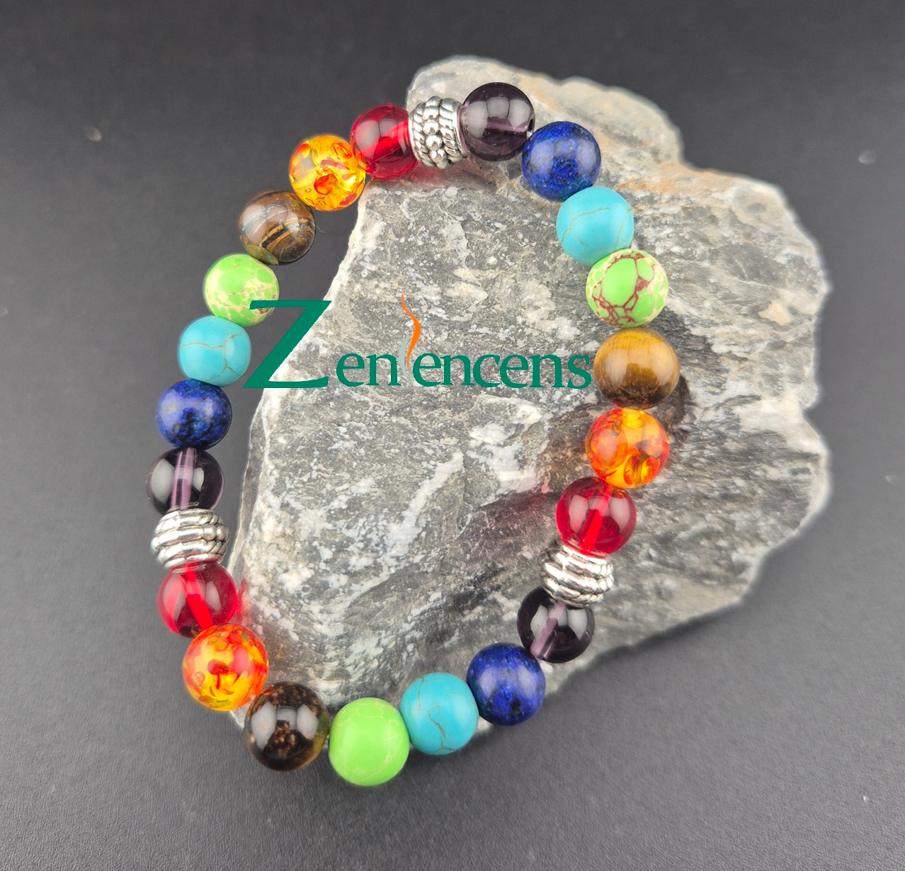 Bracelet Pierres Naturelles 7 Chakras