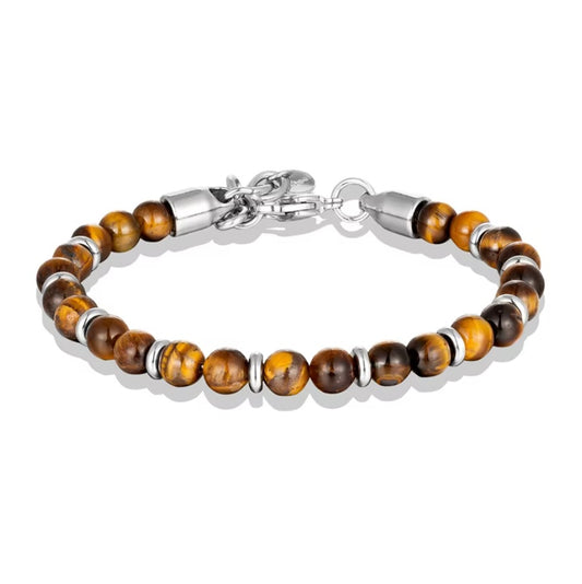 Bracelet Oeil de Tigre Finitions Inox