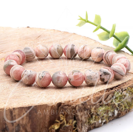 Bracelet Rhodochrosite Argentine A+