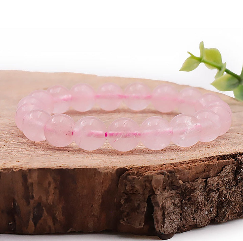 Bracelet Rose Quartz AA - Amour et Harmonie