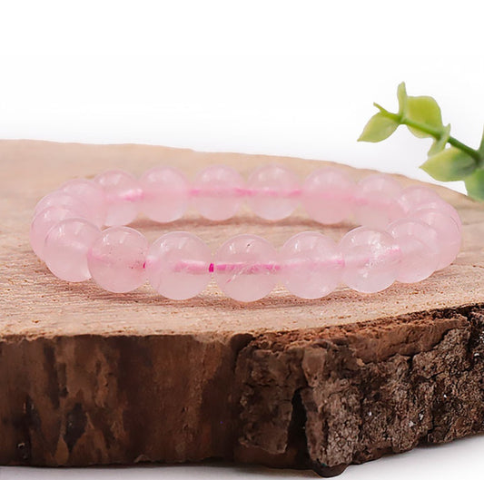 Bracelet Rose Quartz AA - Amour et Harmonie
