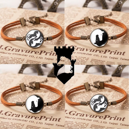 Bracelet Yin Yang Equestre