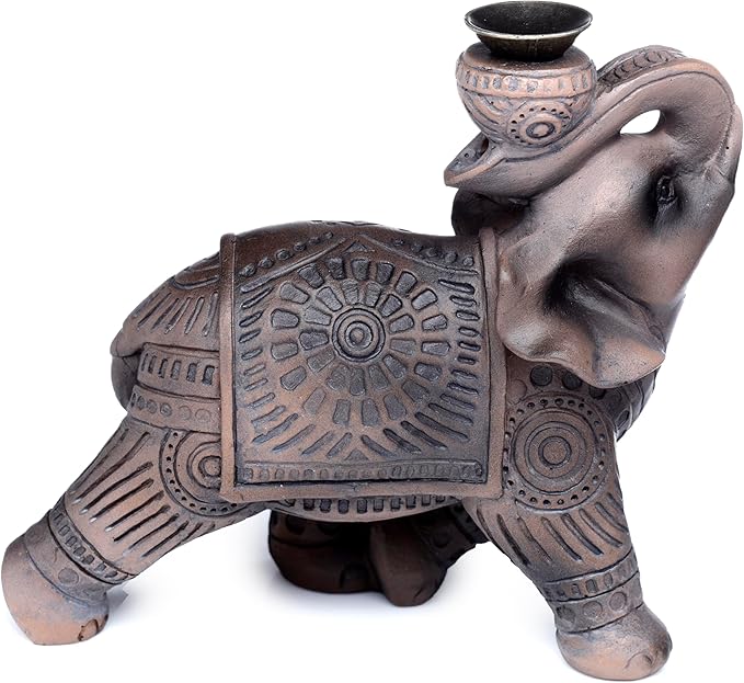 Brûleur à refoulement en forme d'Eléphant