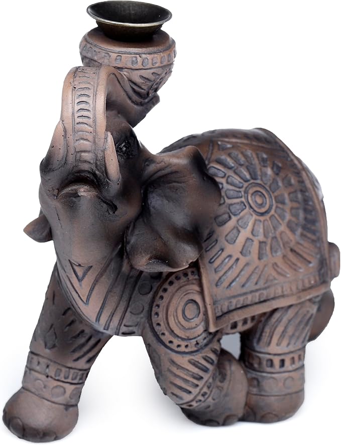 Brûleur à refoulement en forme d'Eléphant