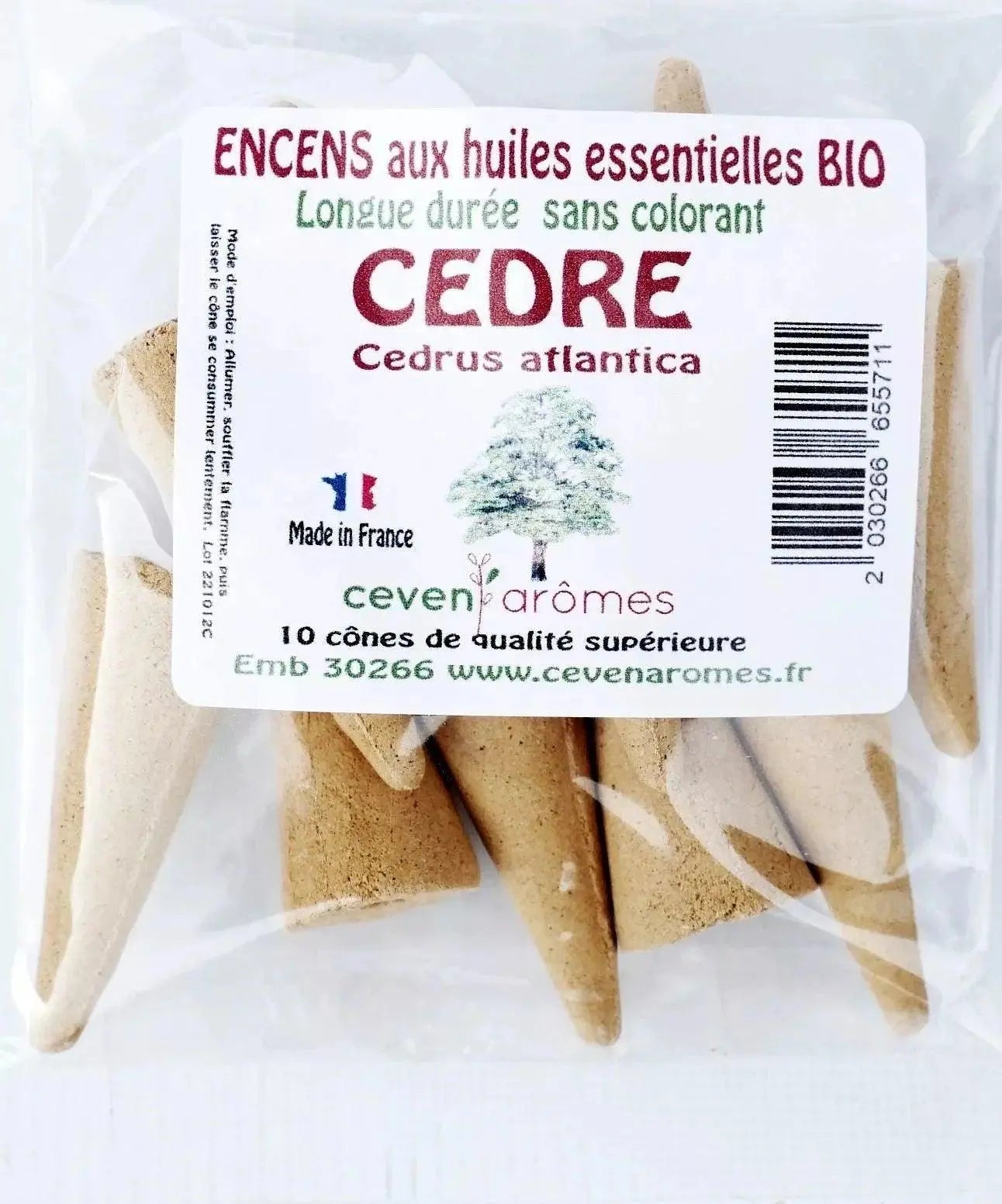 Ceven Aromes Cones d'Encens - SHOPHORSE
