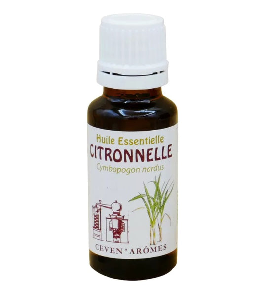 Huile Essentielle Citronelle HEBBD 20ml