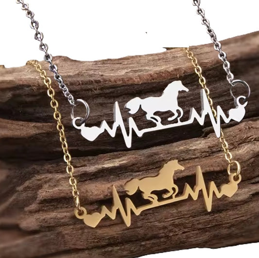 Collier Cheval Rythm Cardiac