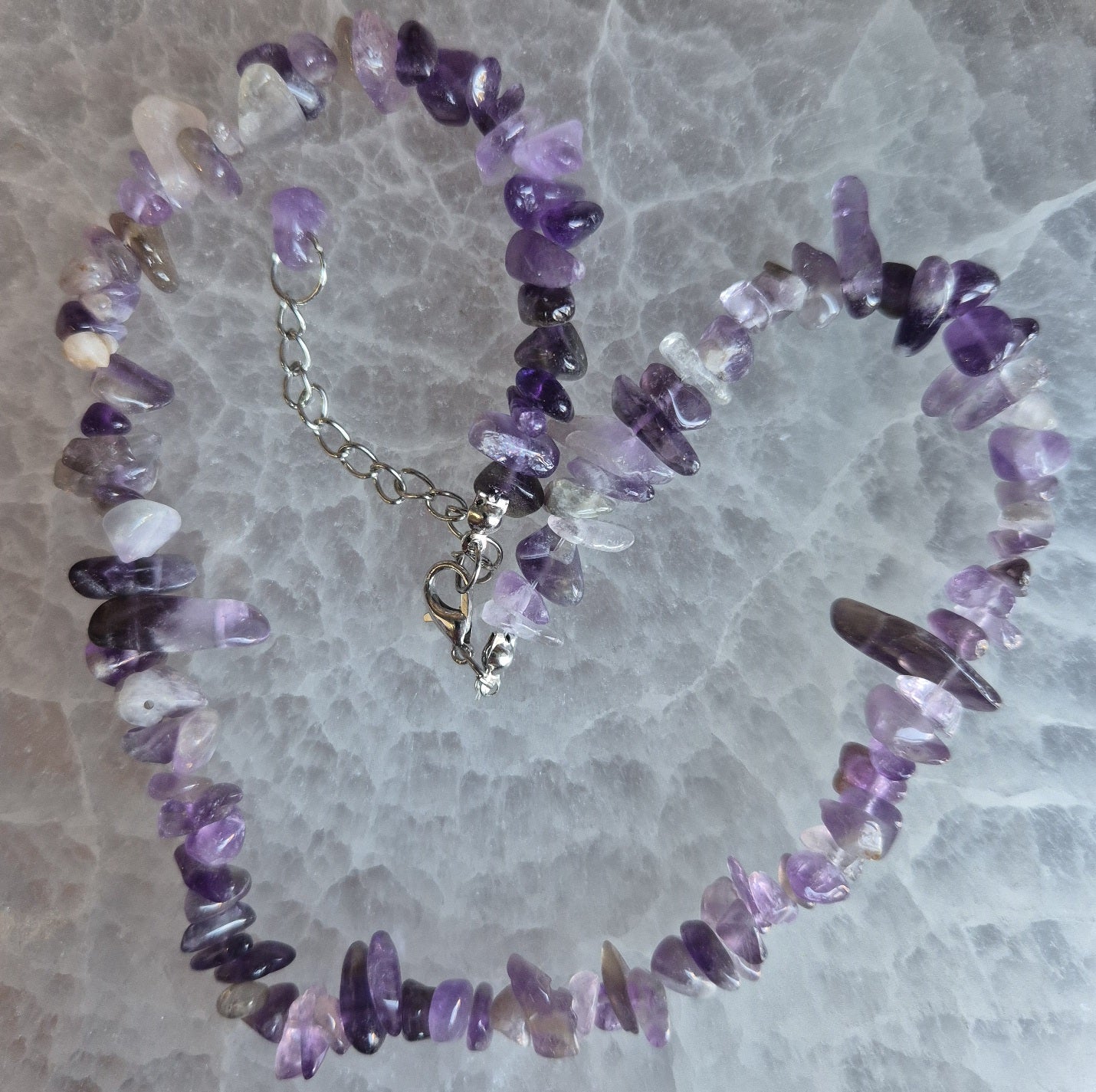 Collier Baroque Amethyste - Zenencens