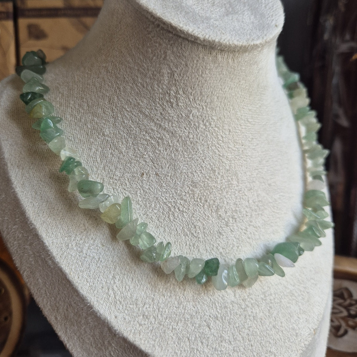 Collier Baroque Aventurine - Zenencens