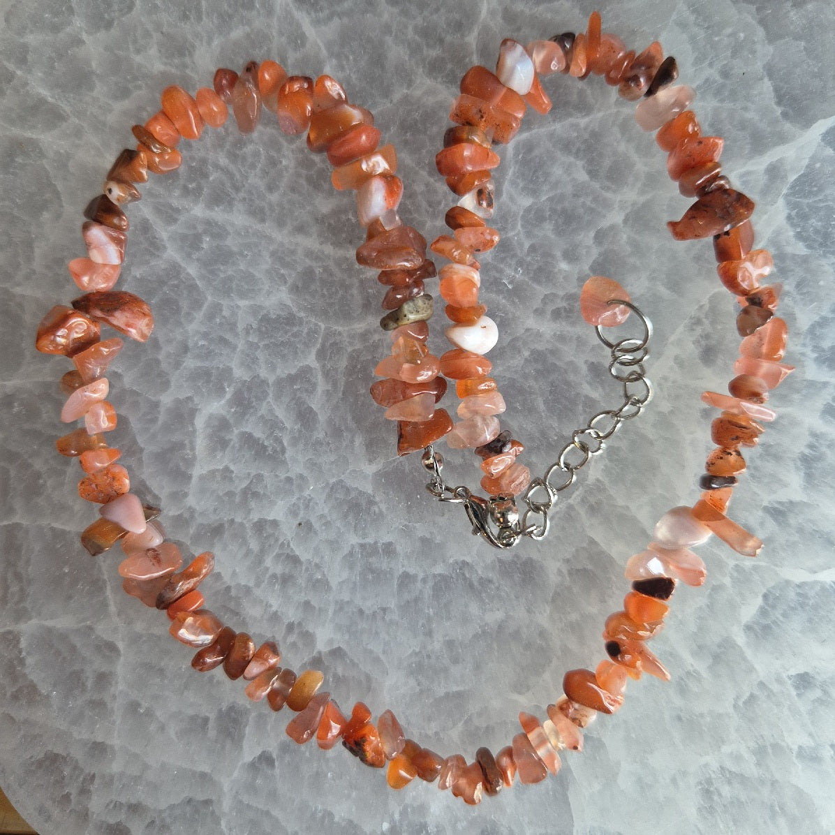 Collier Baroque Cornaline - Zenencens