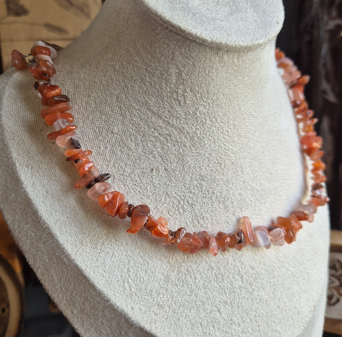 Collier Baroque Cornaline - Zenencens