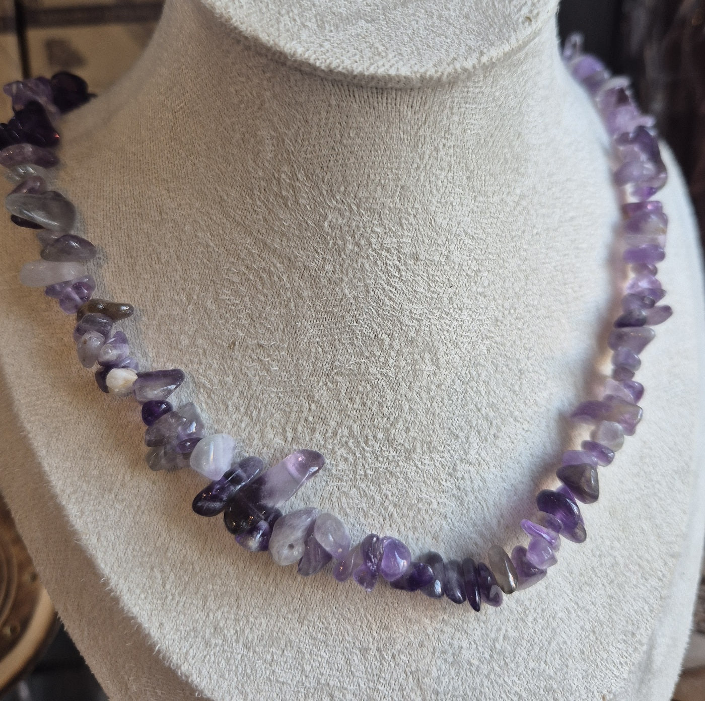 Collier Baroque Amethyste - Zenencens