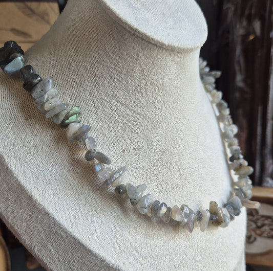 Collier Baroque Labradorite - Zenencens