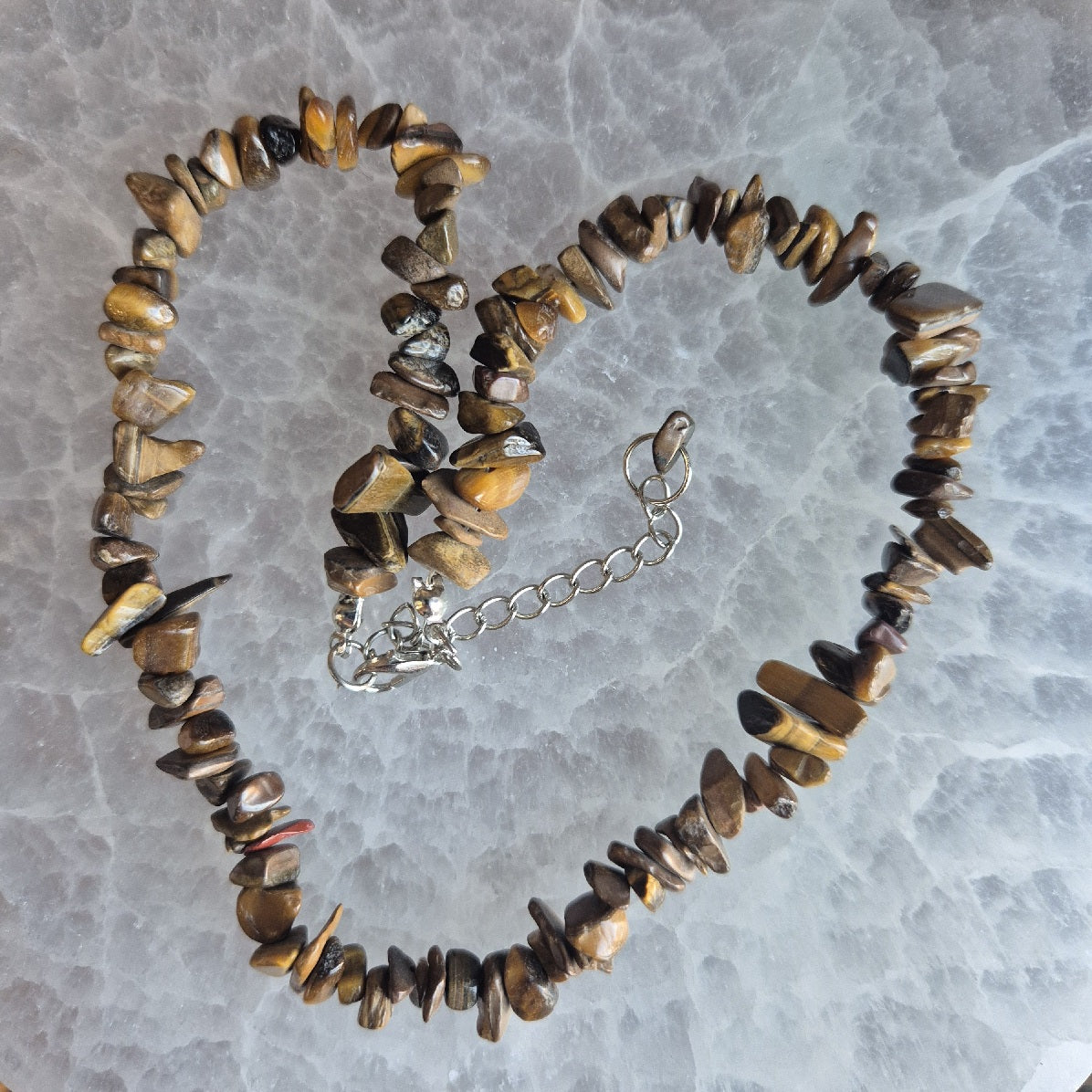 Collier Baroque Oeil de Tigre - Zenencens