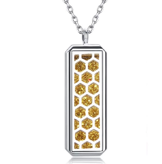 Collier Diffuseur Rectangulaire Nid D'Abeille