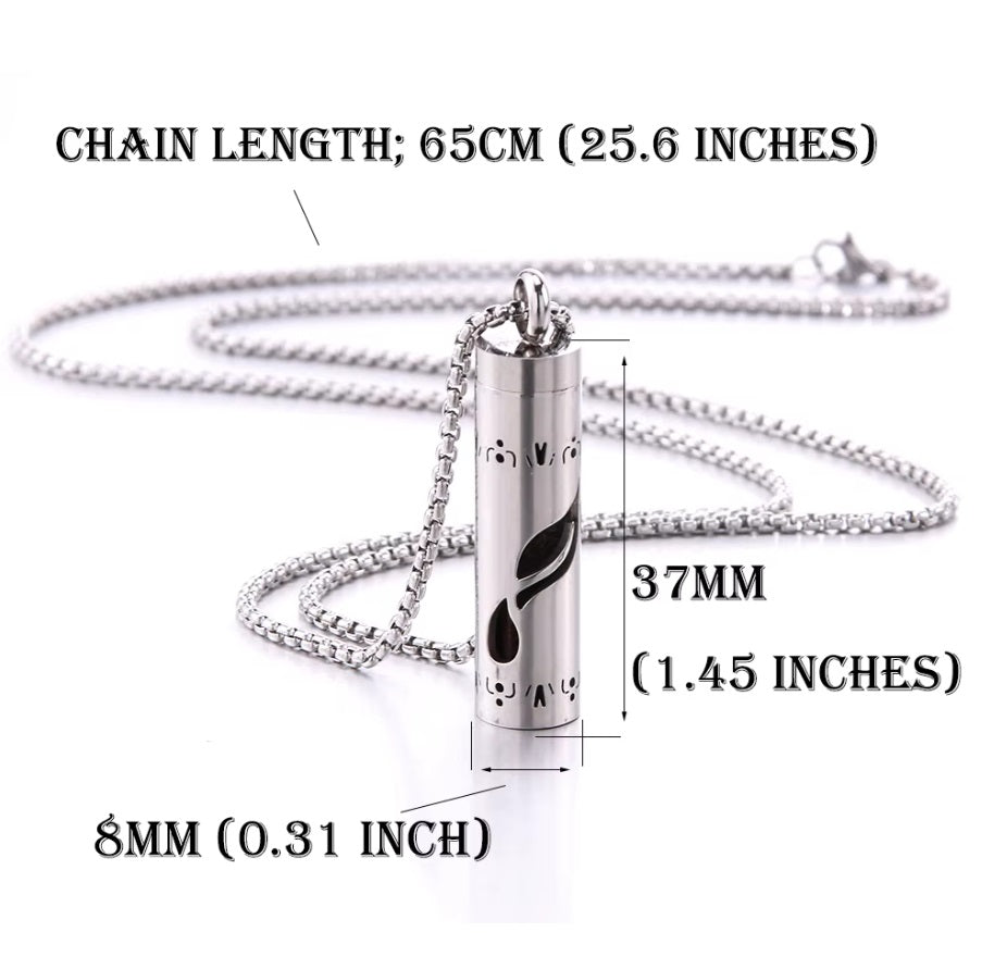 Collier Diffuseur Fleurs - Tube