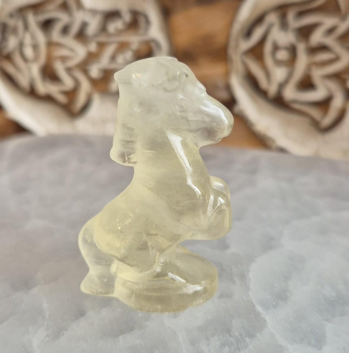 Figurine Cheval en Pierre Naturelle - Zenencens