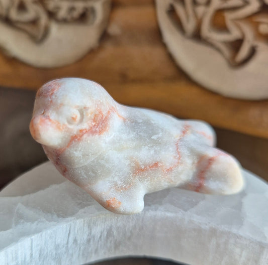 Figurine Phoque en Jaspe Rednet