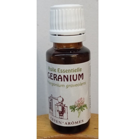 Geranium Rosat Huile Essentielle HEBBD 20ml