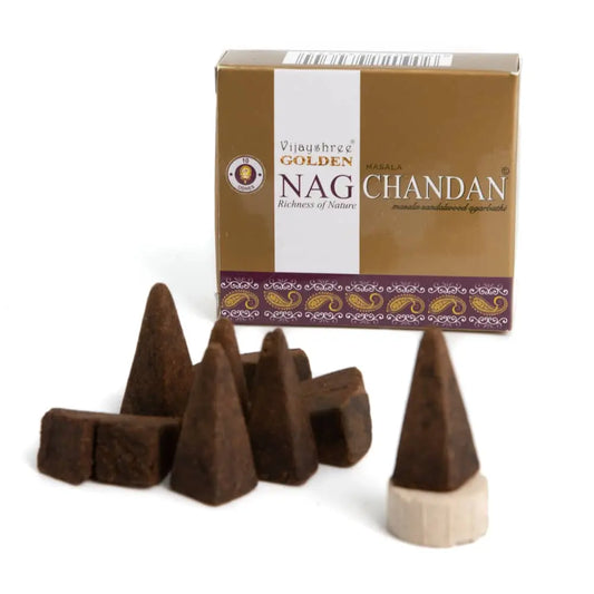 Golden Nag Chandan Cones D'Encens Ethike