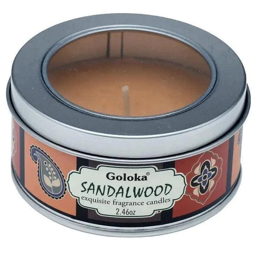 Goloka Bougie Bois de Santal - SHOPHORSE