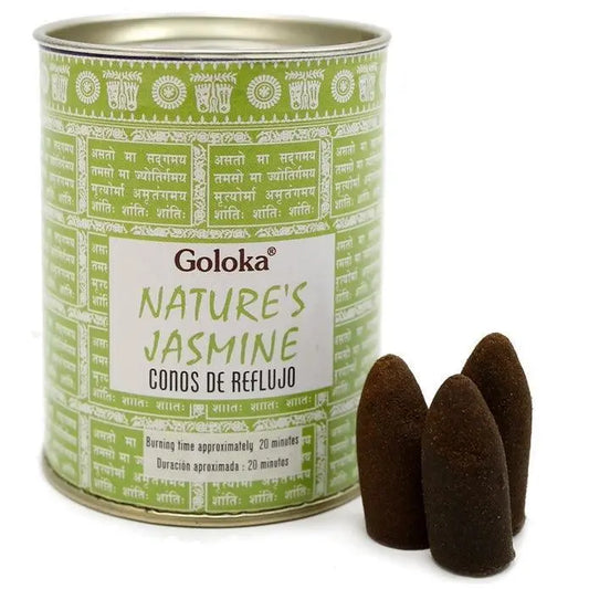 Goloka Reflux Cones D'Encens Jasmin - SHOPHORSE