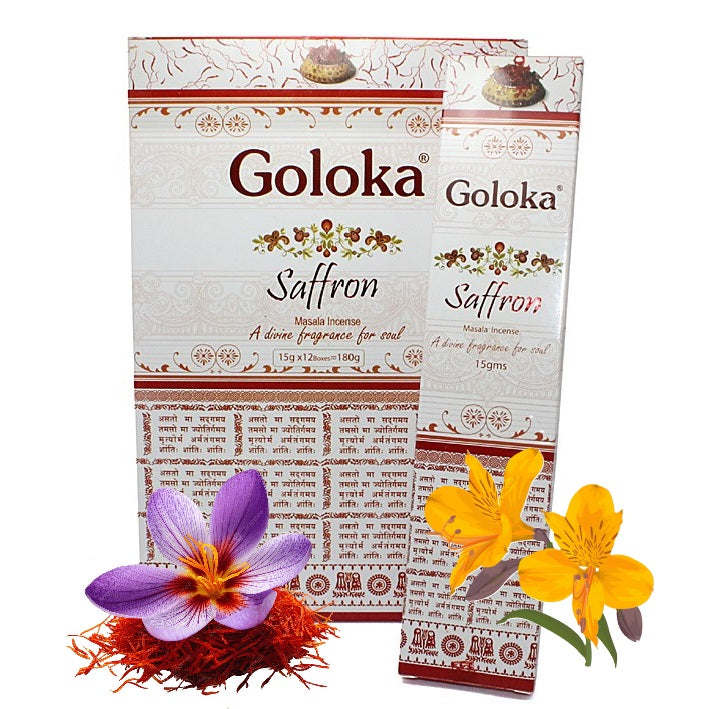 Goloka Batons d'Encens Saffran - Zenencens