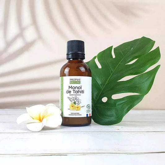 Monoi de Tahiti Macerat d'Huile BIO 50ml - SHOPHORSE