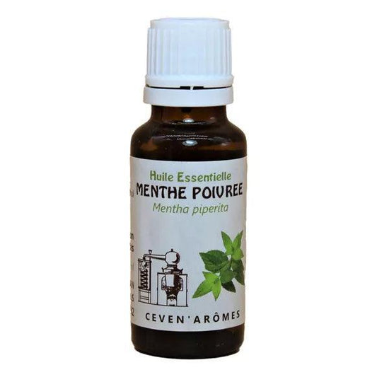 Menthe Poivree Huile Essentielle HEBBD 20ml - SHOPHORSE