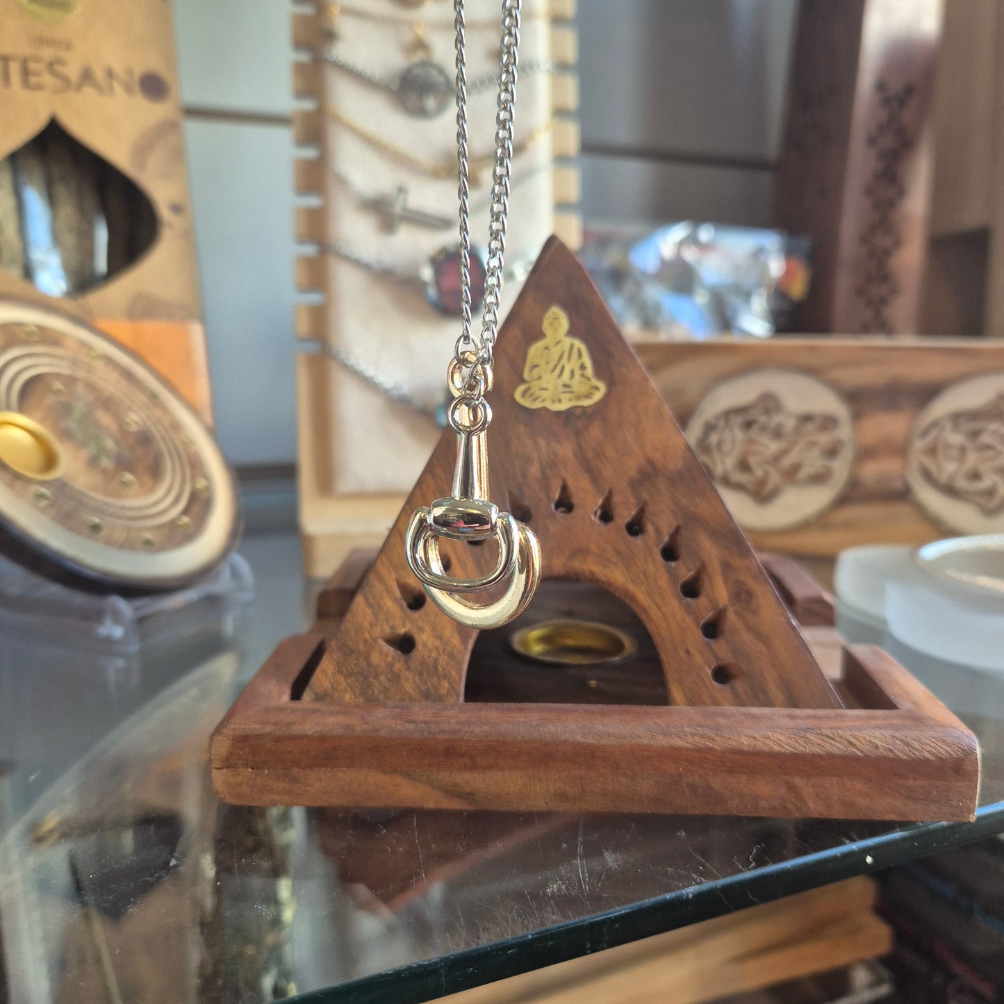 Collier 2 Mors a Cheval Inox