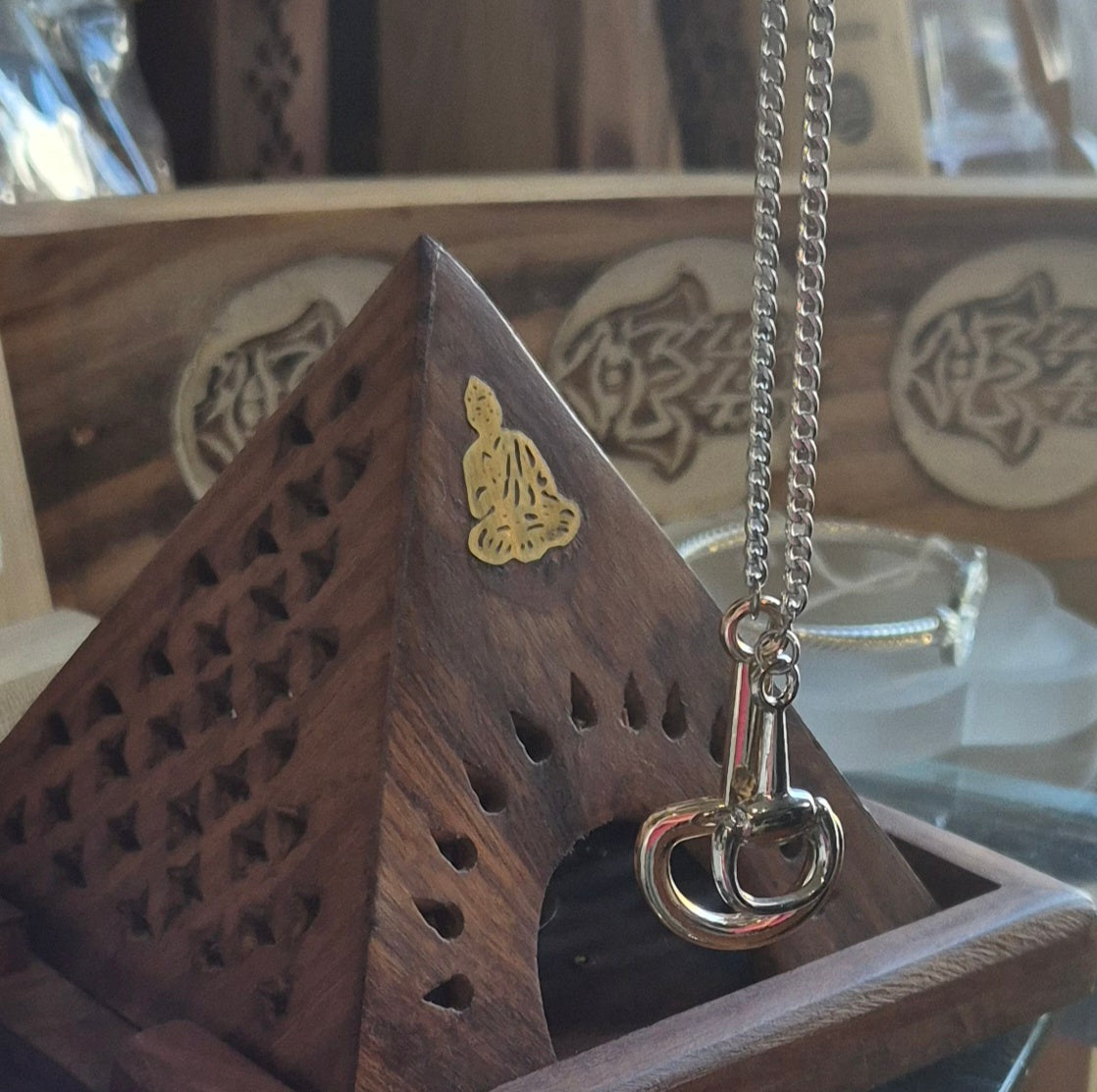 Collier 2 Mors a Cheval Inox