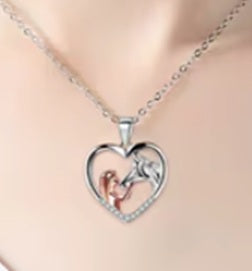 Pendentif Couer de Cheval
