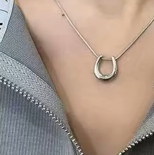 Pendentif Fer de Cheval Inox