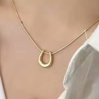 Pendentif Fer de Cheval Inox