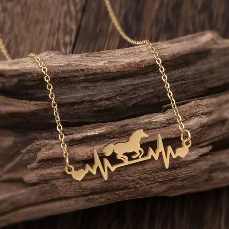 Collier Cheval Rythm Cardiac