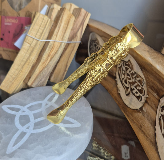 Pince à Encens Doré