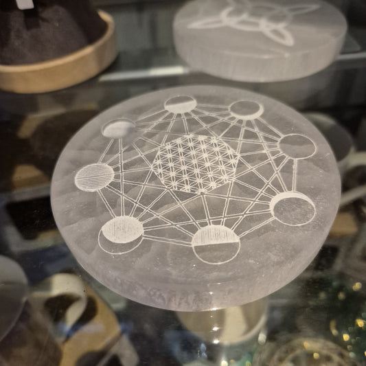 Plaque de Sélénite Phases de la Lune