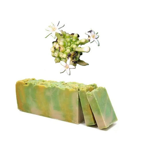 Savon Artisinal Fleur de Noni et Huiles Végétales