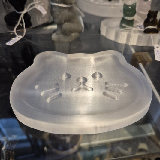 Plaque Chat en Sélénite